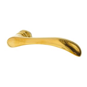 Türklinke gold aus Messing poliert typische Form