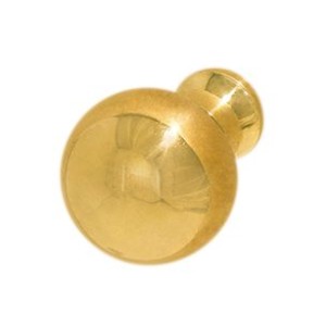 Türknauf gold Messing poliert typische Form