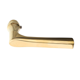 Türdrücker aus Messing - Art Deco - schlichtes Design | gold