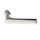 Türdrücker aus Messing - Art Deco - elegantes Design, mittelgroße Türklinke