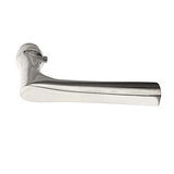 Türdrücker aus Messing - Art Deco - elegantes Design, mittelgroße Türklinke