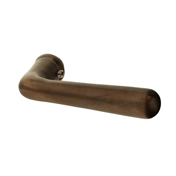 Türklinke Jugendstil aus Messing | ergonomische Form, braun