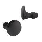 Türknauf historisch in schwarz Gusseisen-Optik elegantes Design