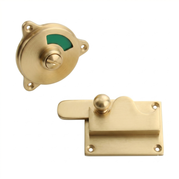 WC-Riegel Messing patiniert Modell Türriegel P8460FR6