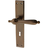 Zimmertürgarnitur Meienfallseeli in Messing, antik