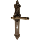 Zimmertürgarnitur Hagelseewli in Messing, antik