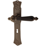 Zimmertürgarnitur Corsica in Messing, antik