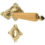 Türbeschlag Gründerzeit aus Messing | ergonomische Form, gold