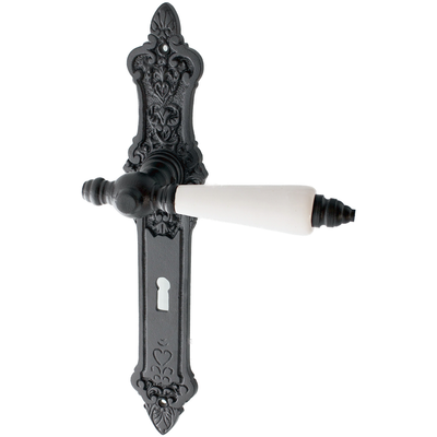 Zimmertürgarnitur Bernau in schwarz