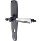 Zimmertürgarnitur Randolf in schwarz