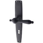 Zimmertürgarnitur Richgard in schwarz