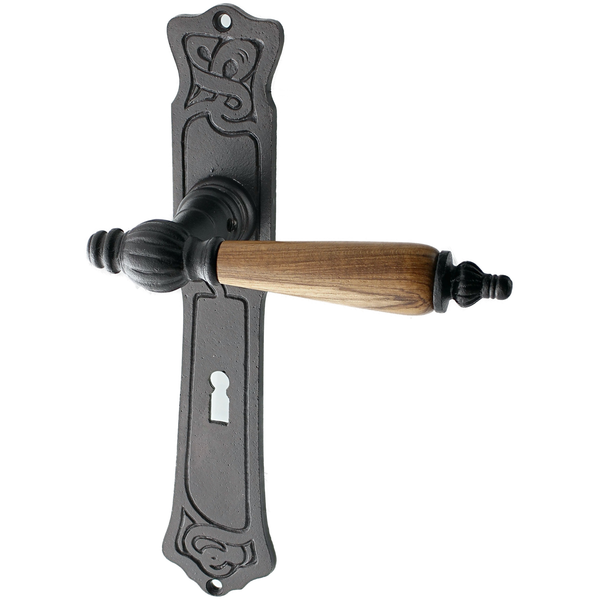 Zimmertürgarnitur Bethli in schwarz