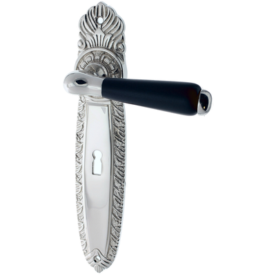 Zimmertürgarnitur Vanadis N Zimmertürgarnitur Vanadis hochglanz vernickelt