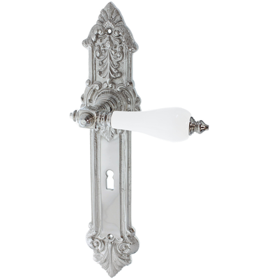 Zimmertürgarnitur Thankmar N Zimmertürgarnitur Thankmar hochglanz vernickelt