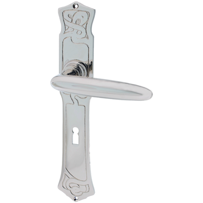 Zimmertürgarnitur Burgäschisee N Zimmertürgarnitur Burgäschisee hochglanz vernickelt