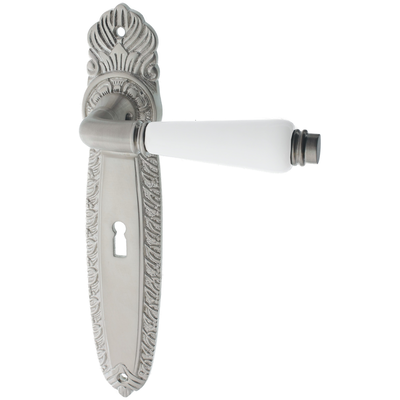 Zimmertürgarnitur Tschingelfirn NM Zimmertürgarnitur Tschingelfirn matt vernickelt