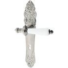 Zimmertürgarnitur Heiterwanger See matt vernickelt