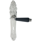 Zimmertürgarnitur Traute matt vernickelt