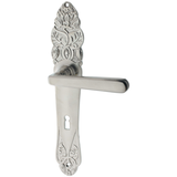 Zimmertürgarnitur Haßberge matt vernickelt