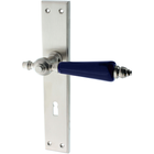 Zimmertürgarnitur Blueme matt vernickelt