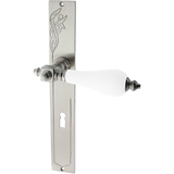 Zimmertürgarnitur Camenisch matt vernickelt