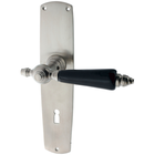 Zimmertürgarnitur Siegram matt vernickelt