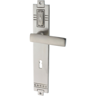 Zimmertürgarnitur Salzach matt vernickelt