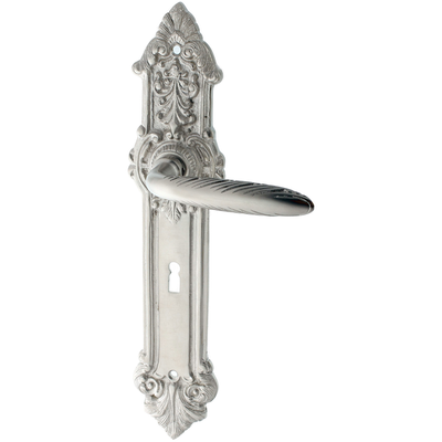 Zimmertürgarnitur Siegolf matt vernickelt