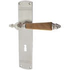 Zimmertürgarnitur Wiriehore matt vernickelt