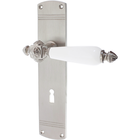 Zimmertürgarnitur Bettingen matt vernickelt