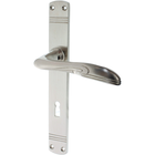 Zimmertürgarnitur Bern matt vernickelt