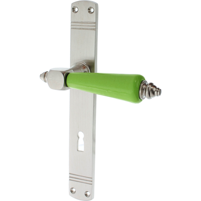 Zimmertürgarnitur Oberbauenstock matt vernickelt