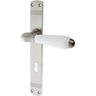 Zimmertürgarnitur Elm matt vernickelt