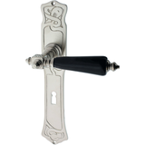 Zimmertürgarnitur Steinar matt vernickelt