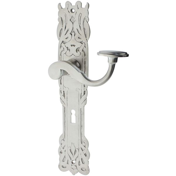 Zimmertürgarnitur Sustenhorn matt vernickelt