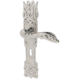 Zimmertürgarnitur Ludwigshöhe matt vernickelt