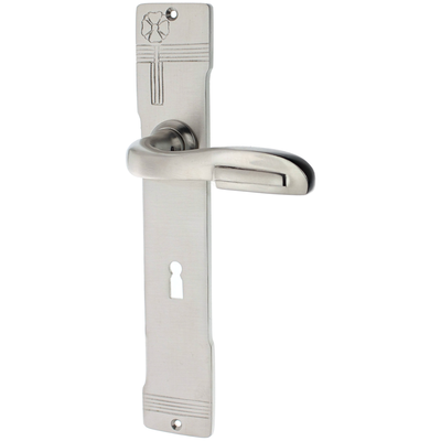 Zimmertürgarnitur Brütten matt vernickelt