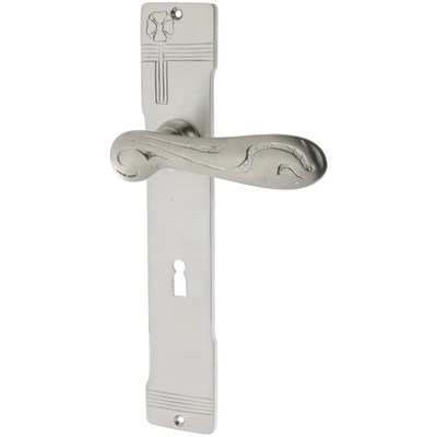 Zimmertürgarnitur Bettmeralp matt vernickelt