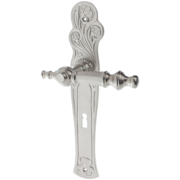 Zimmertürgarnitur Gwächtenhorn matt vernickelt