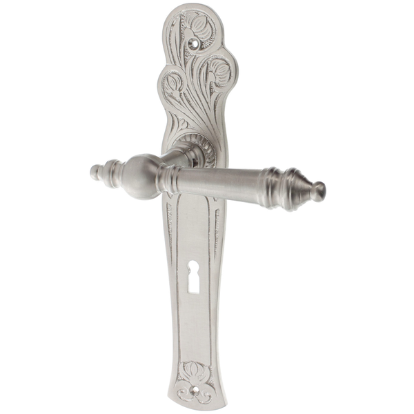 Zimmertürgarnitur Stabio matt vernickelt