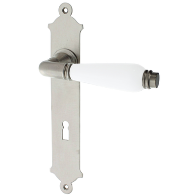 Zimmertürgarnitur Bonfol matt vernickelt