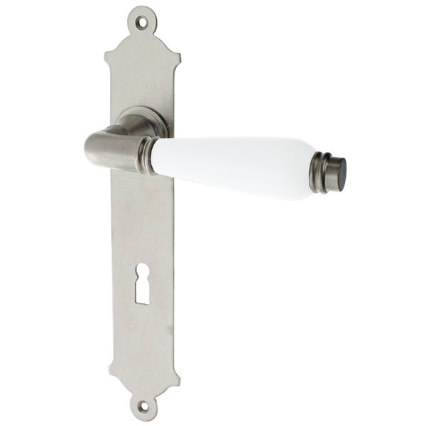 Zimmertürgarnitur Bonfol matt vernickelt