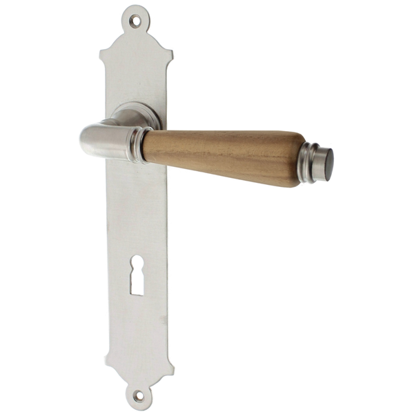 Zimmertürgarnitur Bonfol matt vernickelt