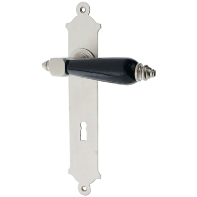 Zimmertürgarnitur Marwees matt vernickelt