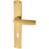 Zimmertürgarnitur Mont Renaud  in Messing, patiniert