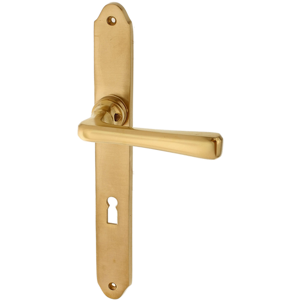 Zimmertürgarnitur Brandsee in Messing, patiniert