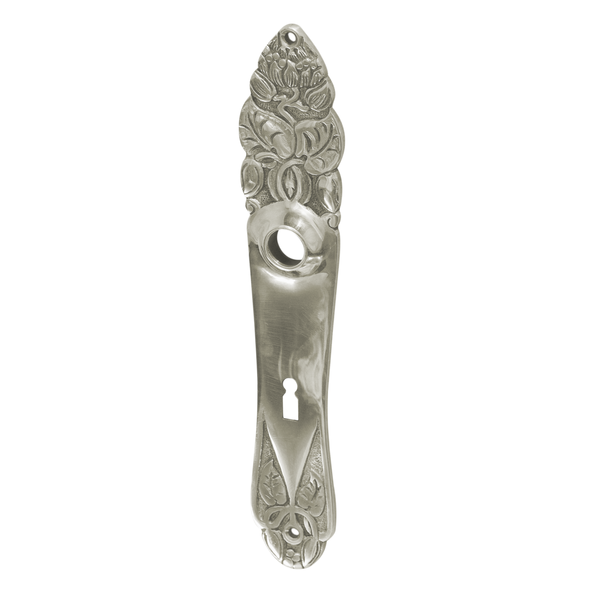 Jugendstil Langschild vernickelt und poliert N1091BB78