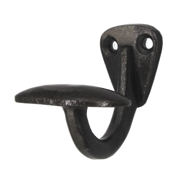 Wandhaken vintage | Mantelhaken, Garderobenhaken, Kleiderhaken | Gusseisen schwarz | IRB7822 | Ventano
