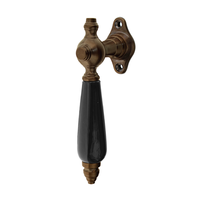 Antik patiniert gerade Fenstergriff für Fenster und Terassentüren