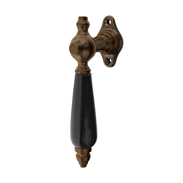 Antik patiniert gerade Fenstergriff für Fenster und Terassentüren